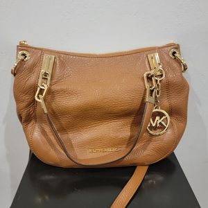 MICHAEL KORS Pebble Leather Shoulder Bag